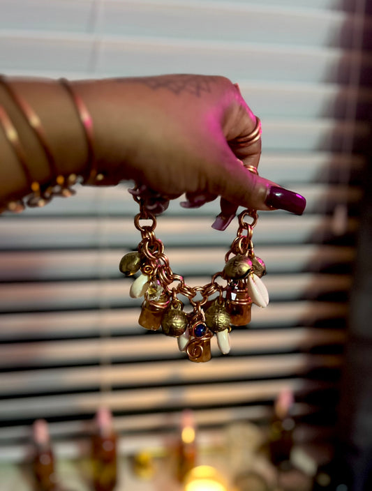 Kosmos Kween Whimsical Honey Jar Bracelet