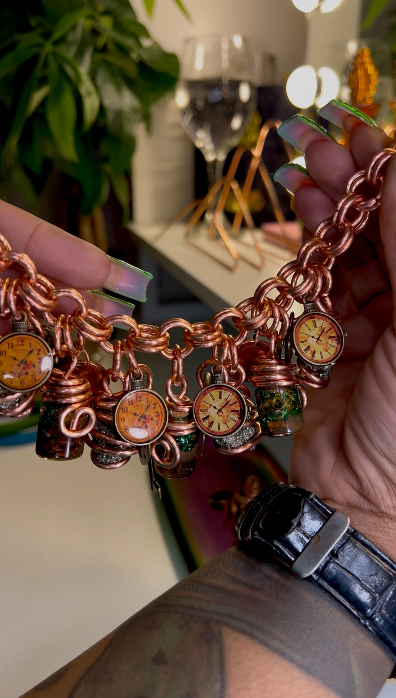 “Time Is Money” John The Conqueror Honey Jar Prosperity Bracelet